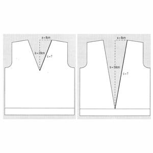 May include: Diagram showing two triangles with measurements labelled in centimetres. The first triangle has a base of 20 cm and a height of 8 cm. The second triangle has a base of 50 cm and a height of 8 cm. Both triangles have a question mark next to the hypotenuse.