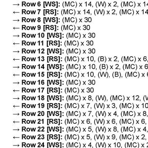 Easter Rabbit Knitting Chart - PDF Pattern - Machine & Hand Knitting ...
