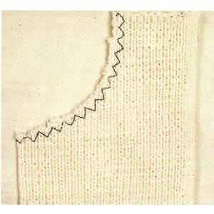Machine Knitting Guide &quot;Practical Uses of the Sewing Machine for Machine Knitters&quot; - PDF Article from vintage magazine