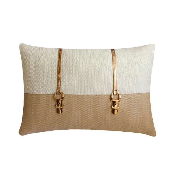 Faux Leather Pillow Etsy