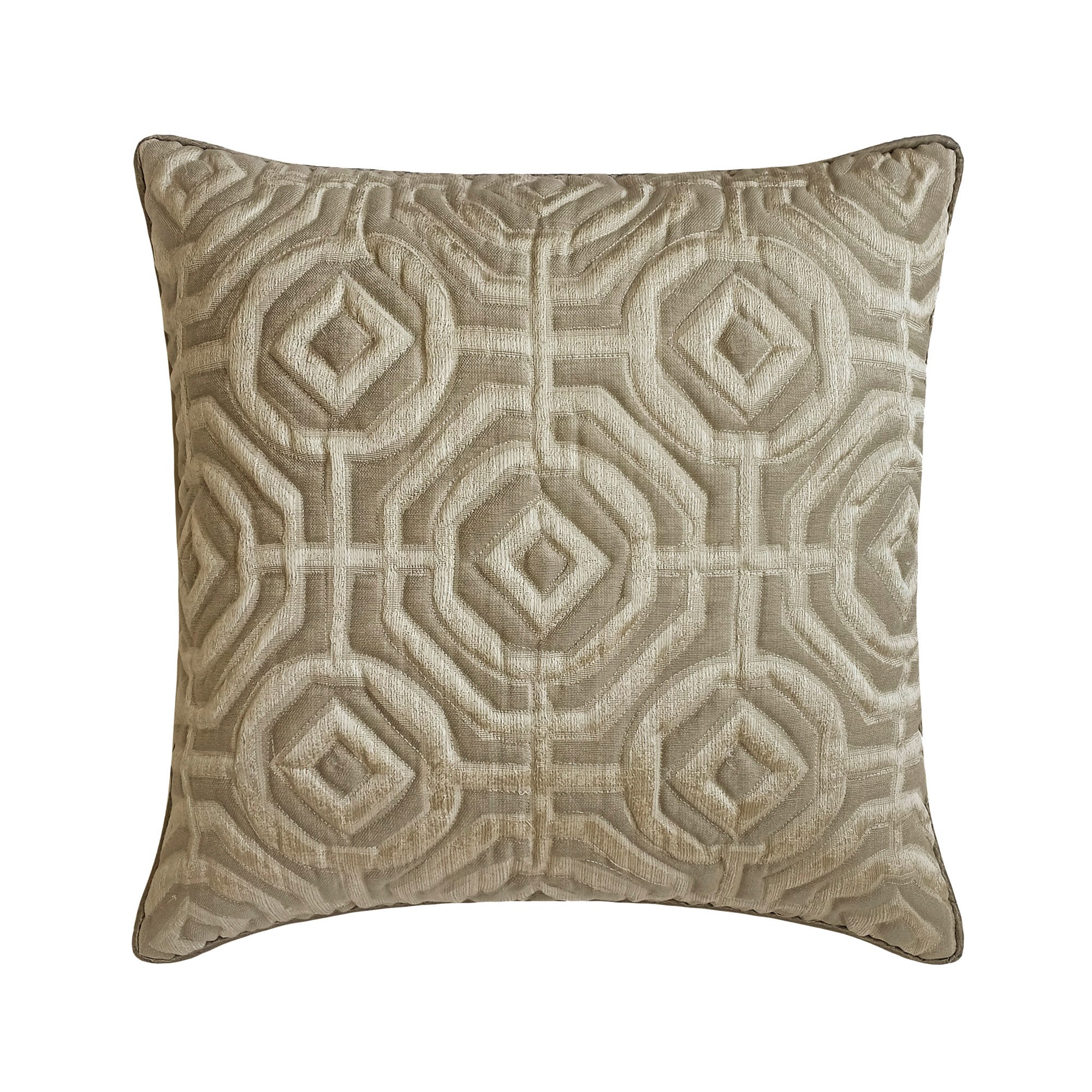 Housse De Coussin Art Déco – Jacquard – 40×40 Cm – Sarenka – Neuf