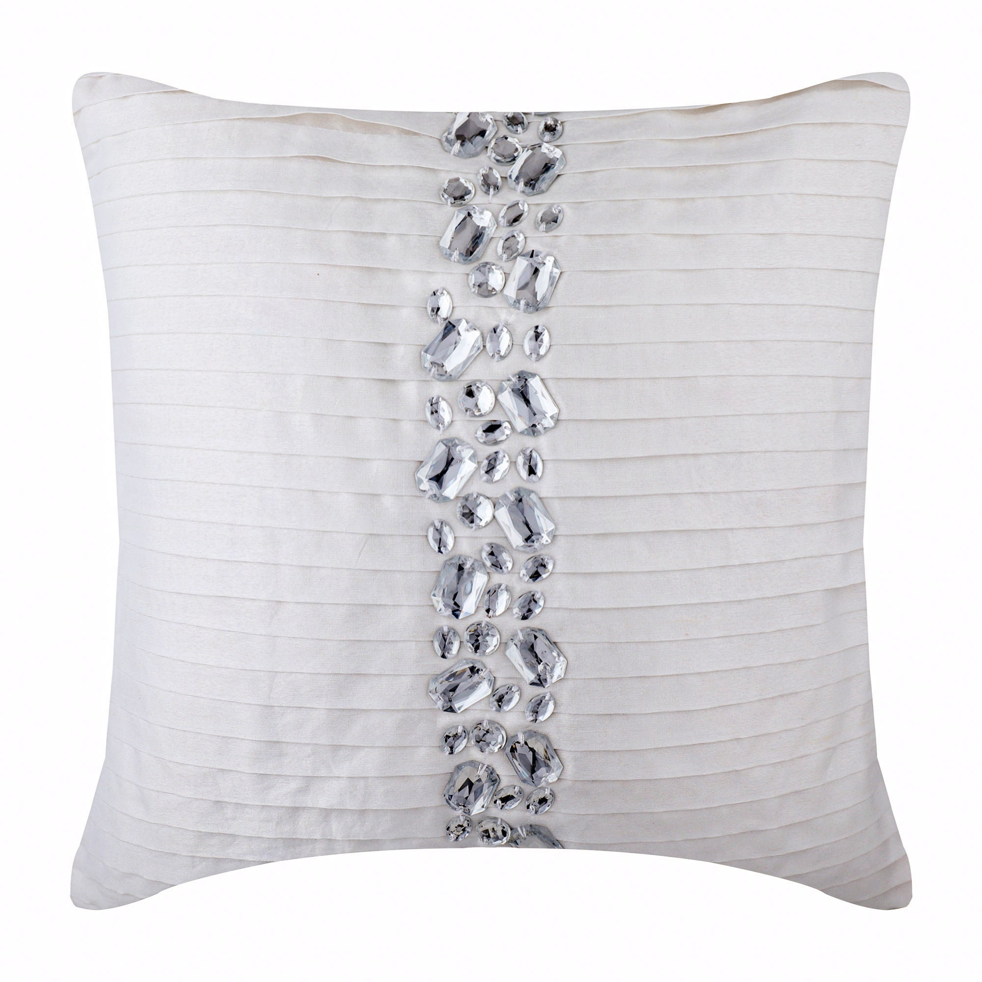 textured white pillow