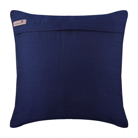 Navy clearance textured pillow