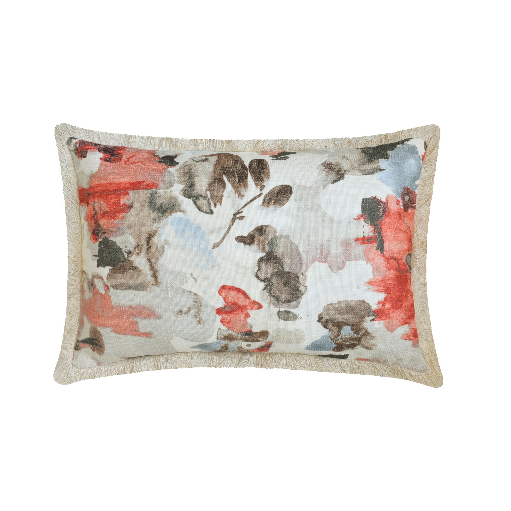 Federa Lombare In Ciniglia NUYECY 30x61 Cm – Morbida, Grigia, Con Motivo Trapuntato – Per Divano, Letto, Stile Bohémien - 2