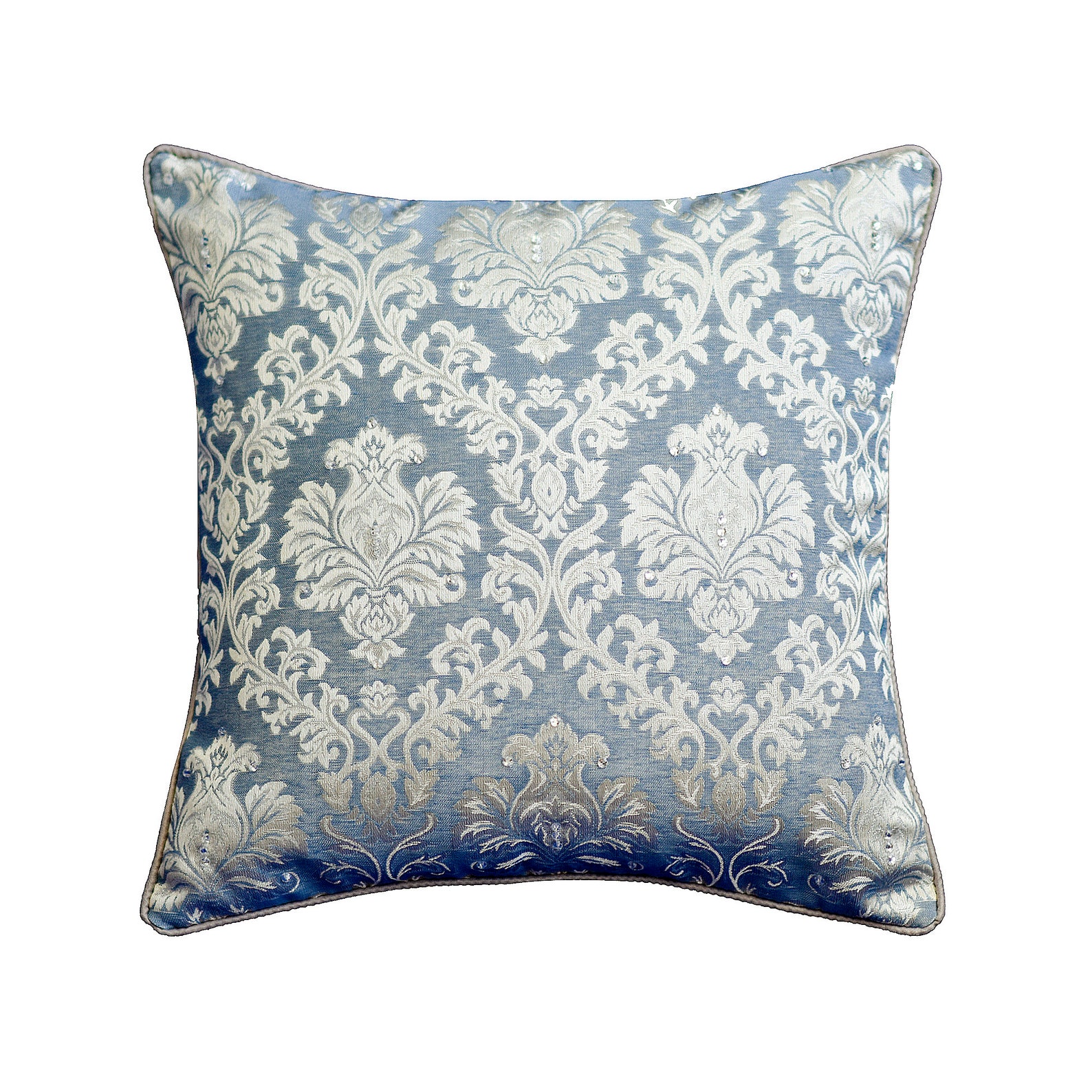 Decorative Pillow Cases 16x16 Jacquard Weave Couch Etsy