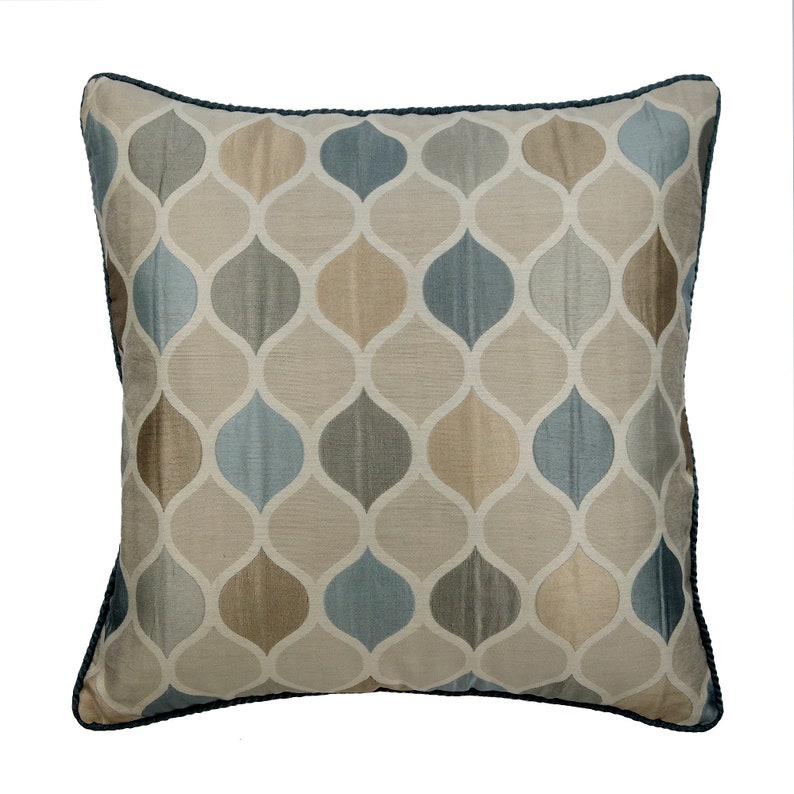 Decorative Lattice Trellis Throw Pillow 16x16 Etsy