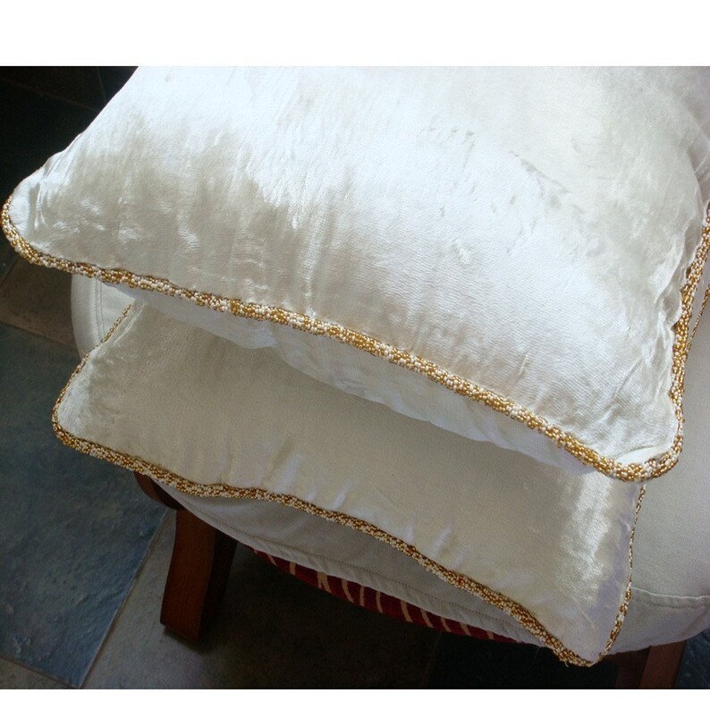 Euro Pillow Sham White Decorative 24x24 / Etsy