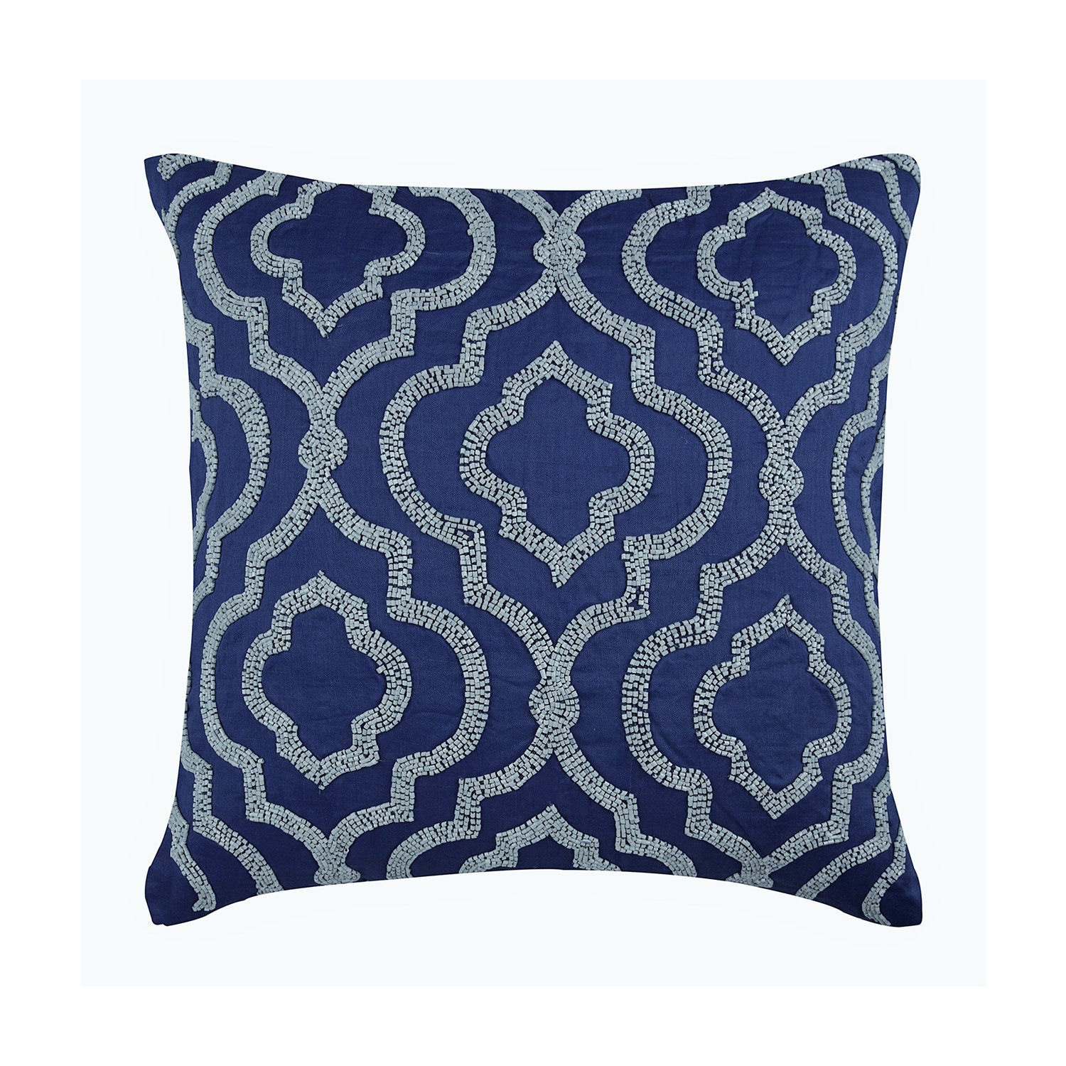 Designer Royal Blue Pillow Sham 24x24 / Etsy