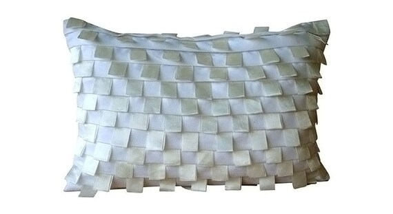 Decorative Oblong Lumbar Throw Pillow Cover Couch Sofa Etsy