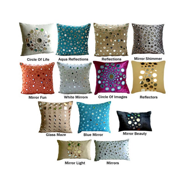 Mirror Pillow Etsy
