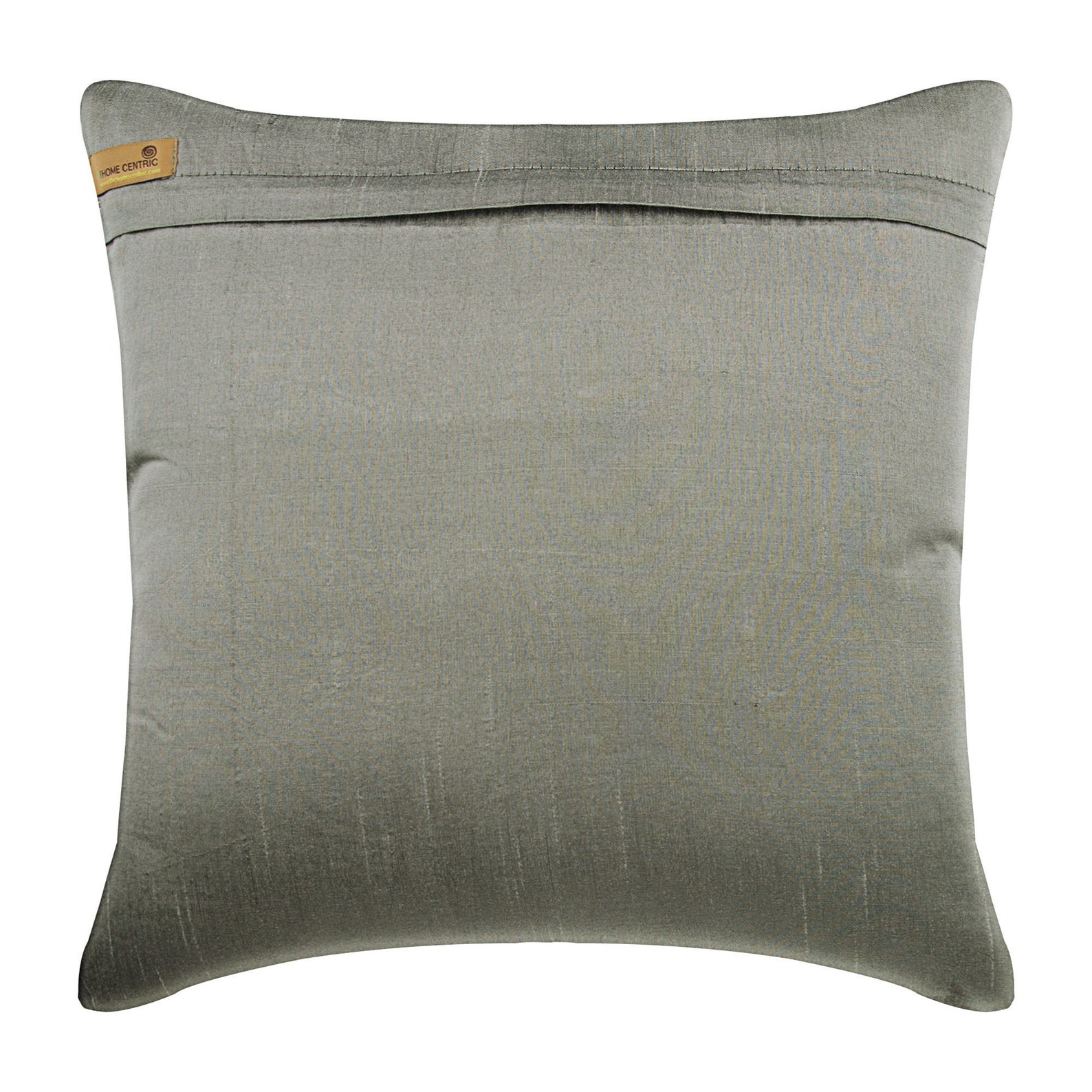 16x16 Decorative Silver Throws for Sofa Silk Toss Etsy