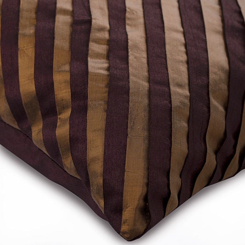 Handmade Brown Pillow Case 24x24 / Etsy