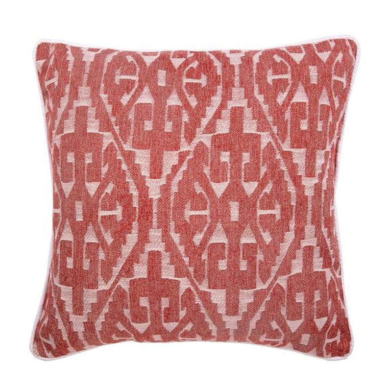 Designer Peach Pink Euro Pillow Sham 24x24 / Etsy