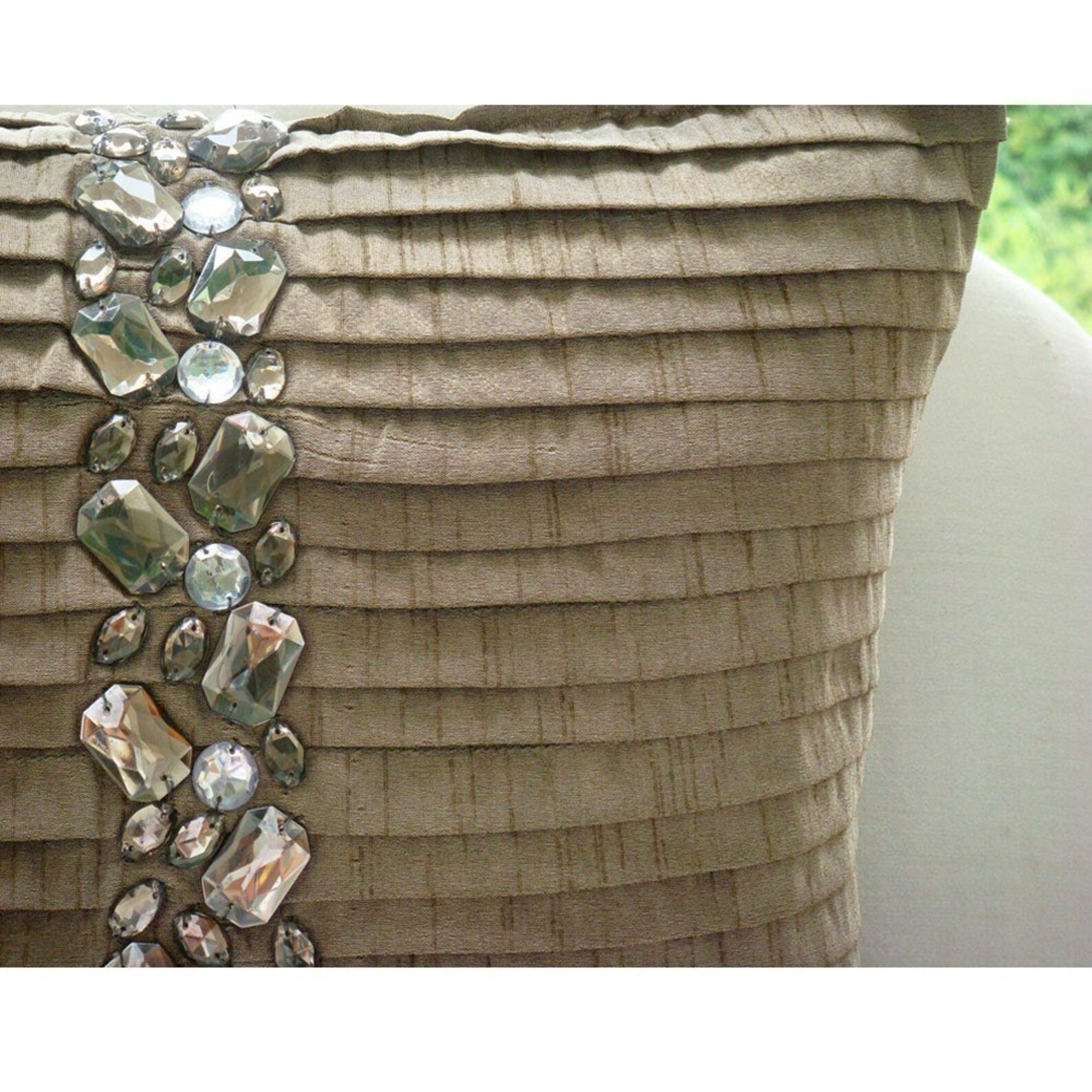 Decorative Light Brown Pillow Cases Vintage 16x16 Etsy