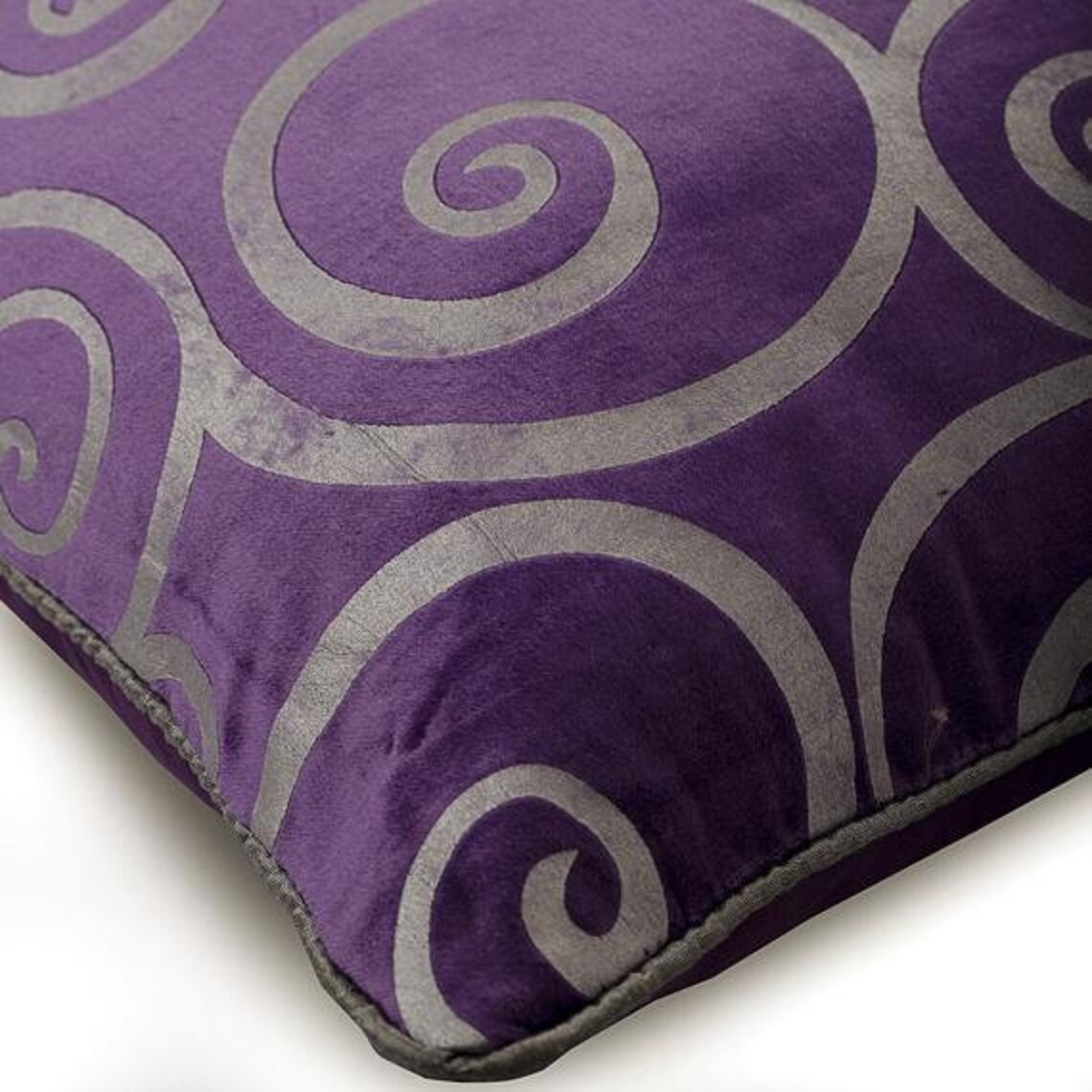 Designer Purple Bed Pillow 24x24 / Etsy