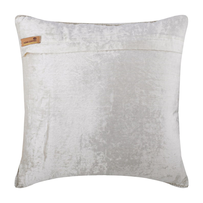 Burnout Velvet Couch Throw Paloma Gray Pillow Case Nature Floral Modern Designer Ivy Throw Pillow Cover 16x16 Paloma Grey Floral