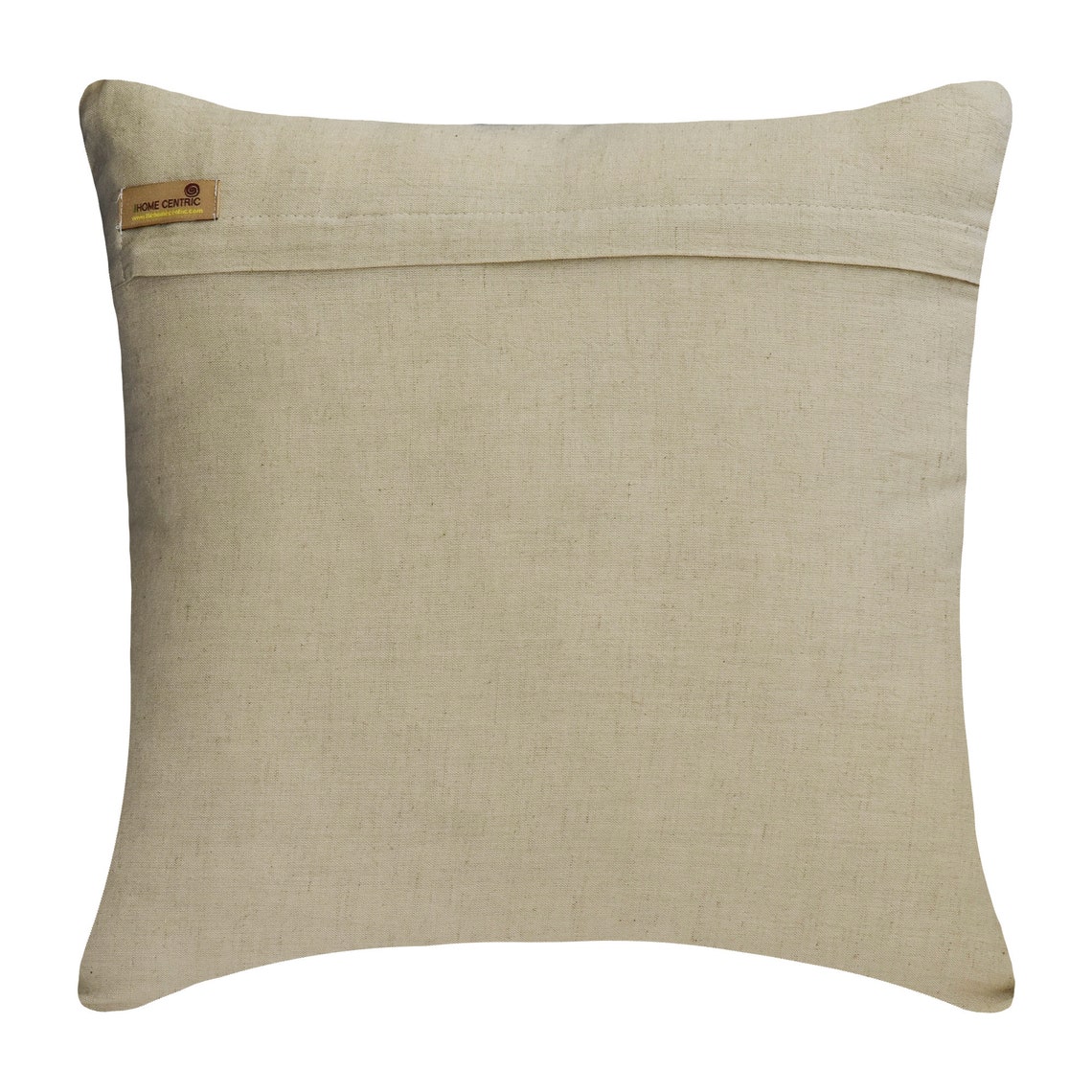 Decorative pillow cases 16x16 beige grey jacquard etsy