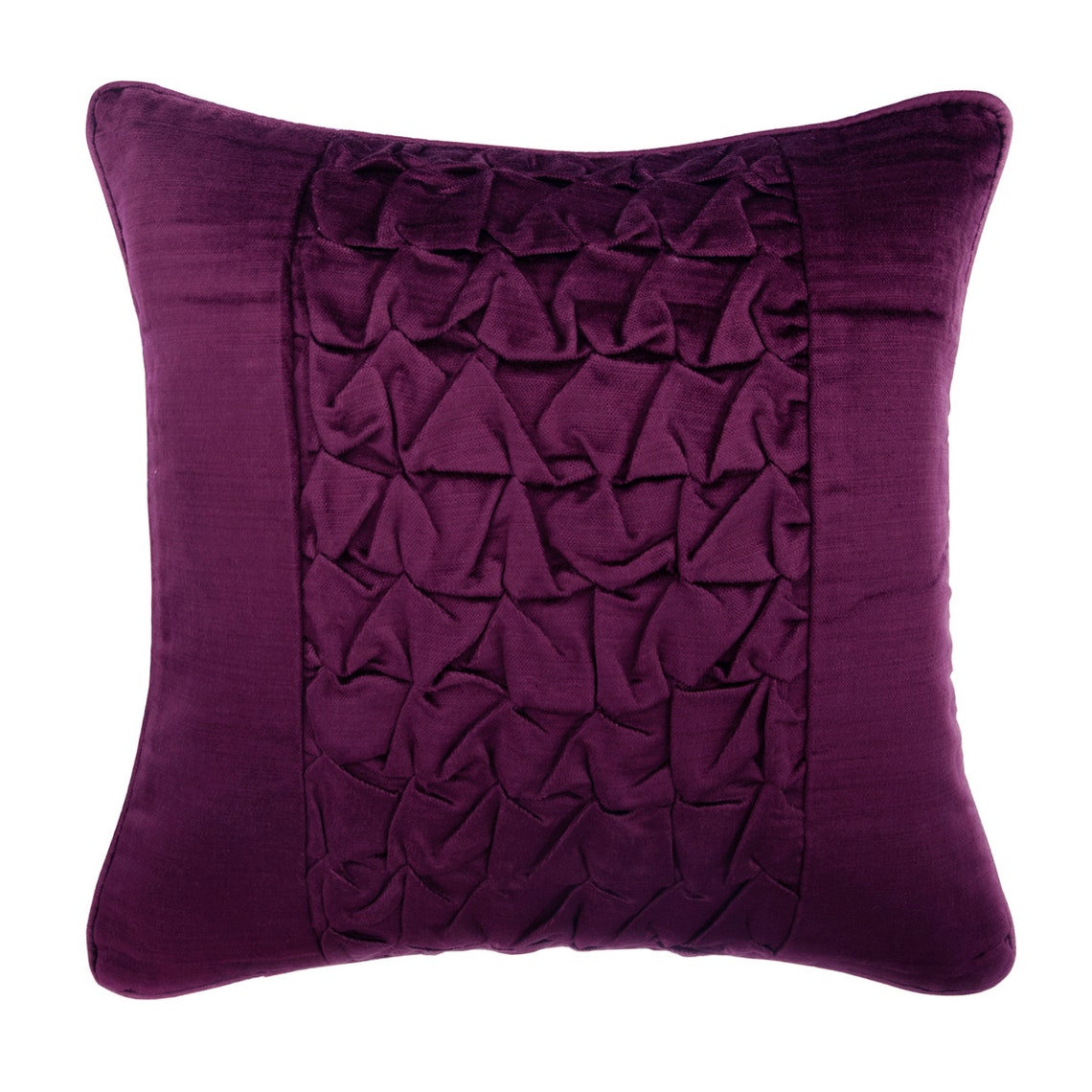 Plum Purple 18x18 Designer Couch Throw Velvet | Etsy