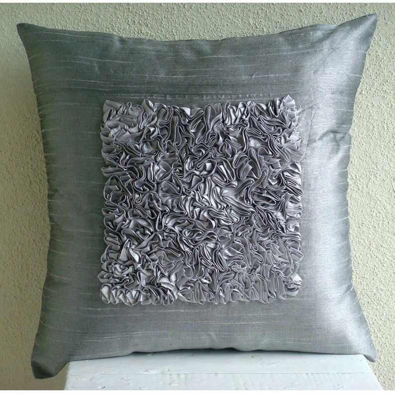 Luxury Throws For Sofa 16x16 Art Silk Toss Etsy