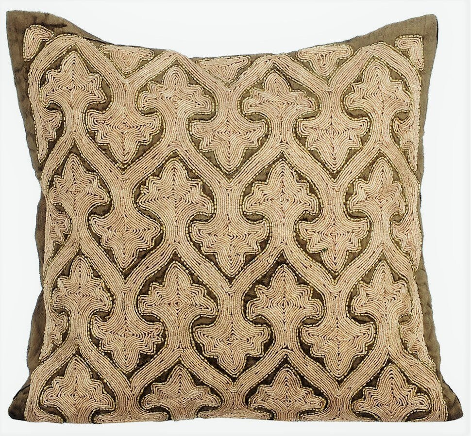 Luxury Olive Green Decorative Cushion Covers Etsy