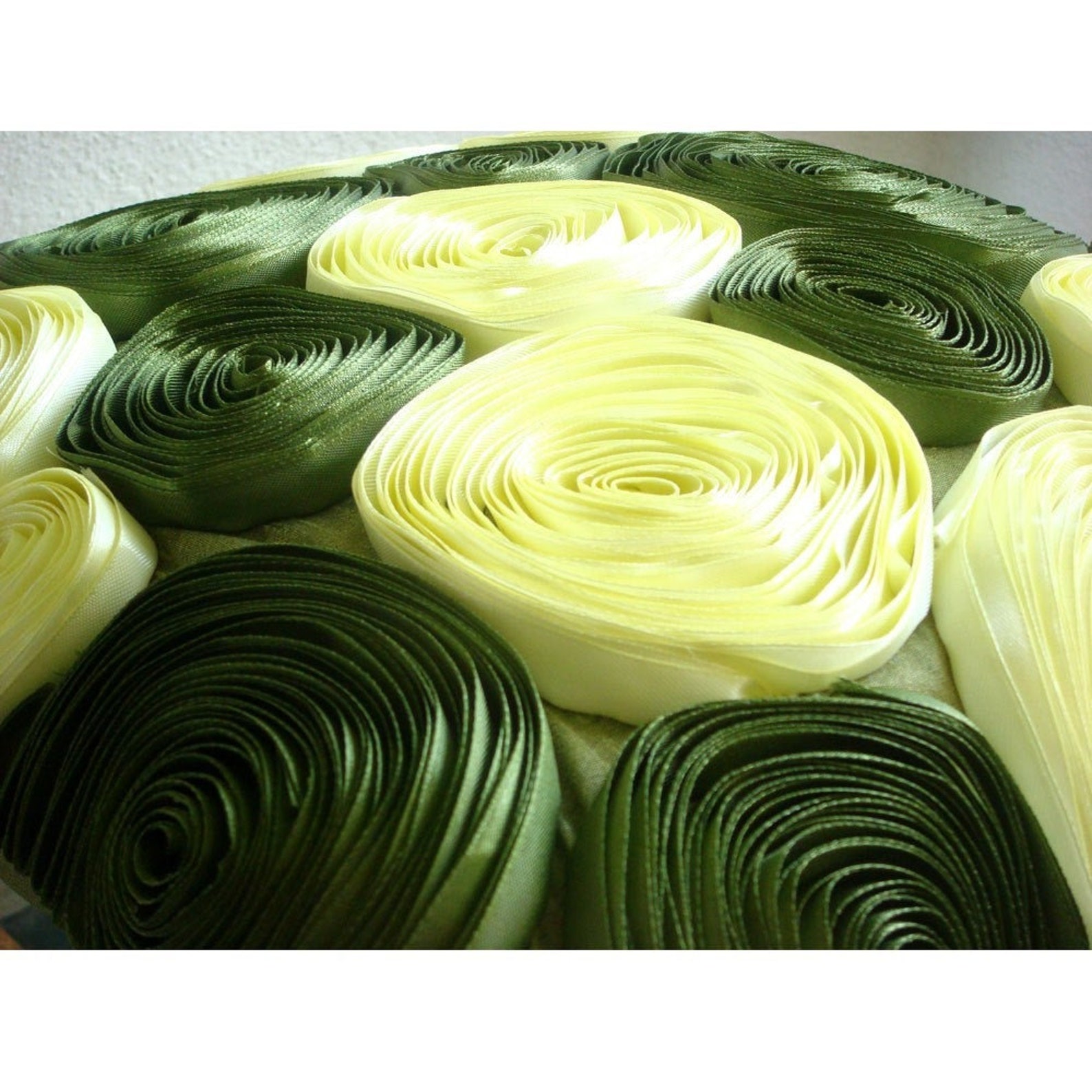 Decorative Olive Green Euro Pillow Sham 24x24 / Etsy