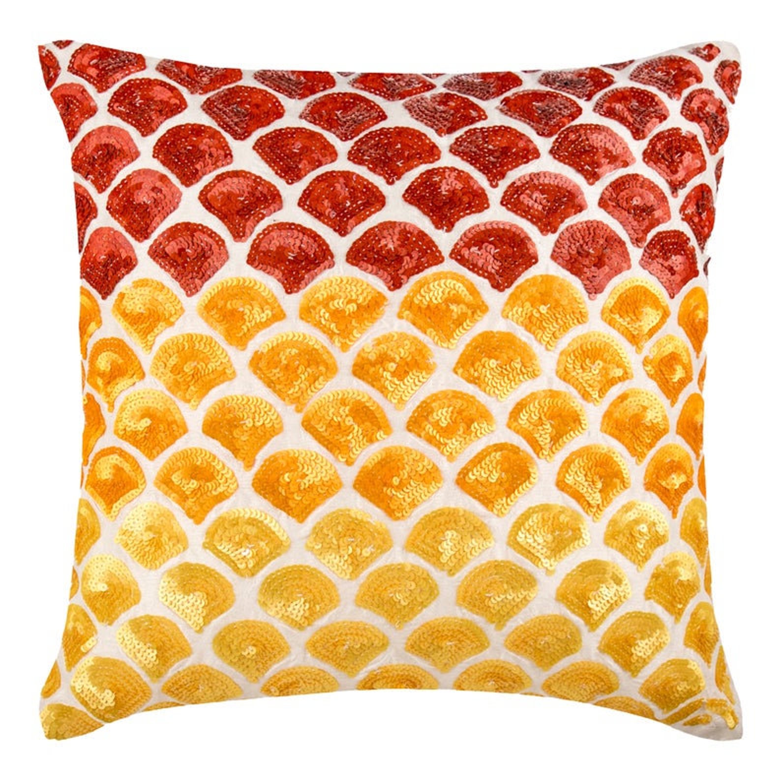 Luxury Red Sofa Pillow 16x16 Art Silk Throw Etsy