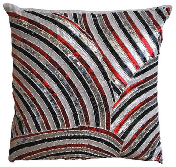 Decorative Euro Sham Covers Couch Pillow 26 Silk Pillow Accent Etsy
