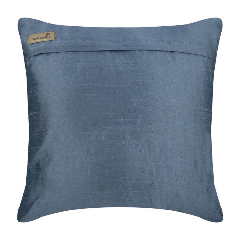 Decorative Blue Toss Pillows 16x16 Art Silk Throw Etsy