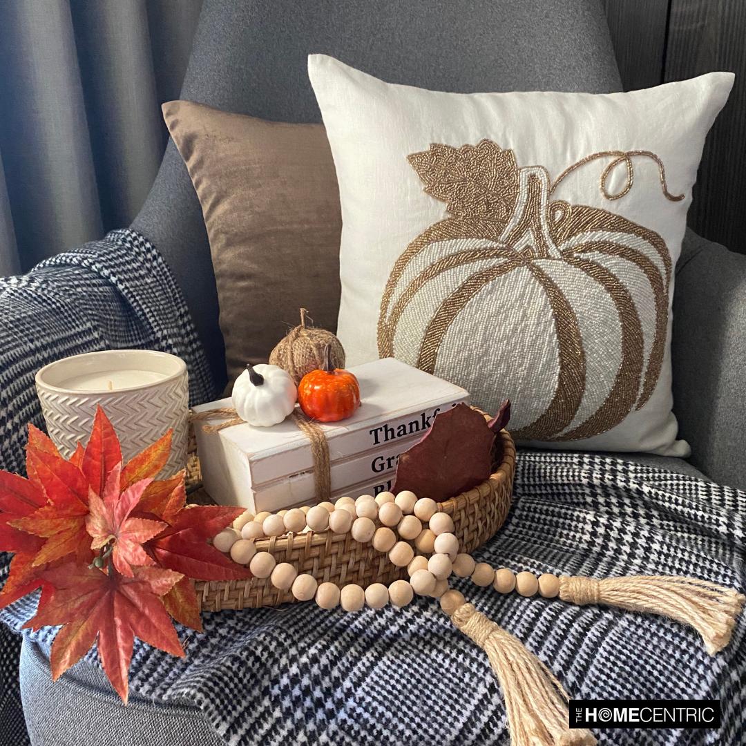 Pillow Mud Pie Herringbone Initial Throw Fresh Baked Pie Pillow Cover