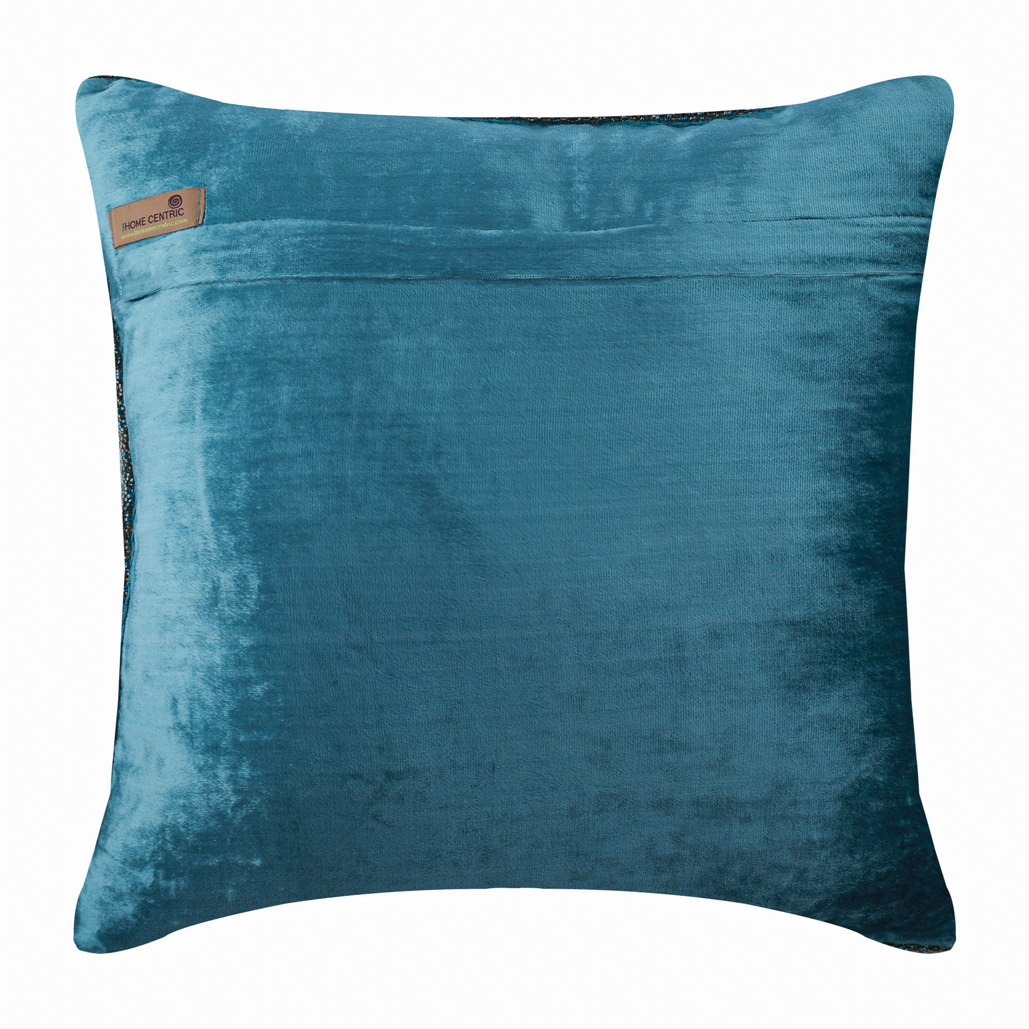 16x16 Decorative Teal Blue Cushion Case Velvet Etsy