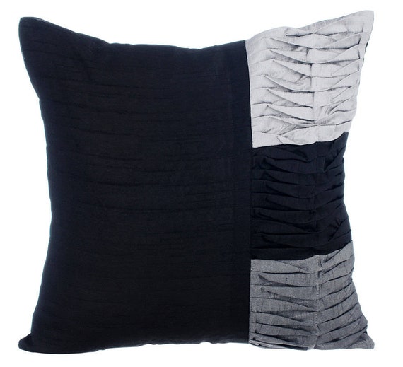 24x24 black pillow cheap