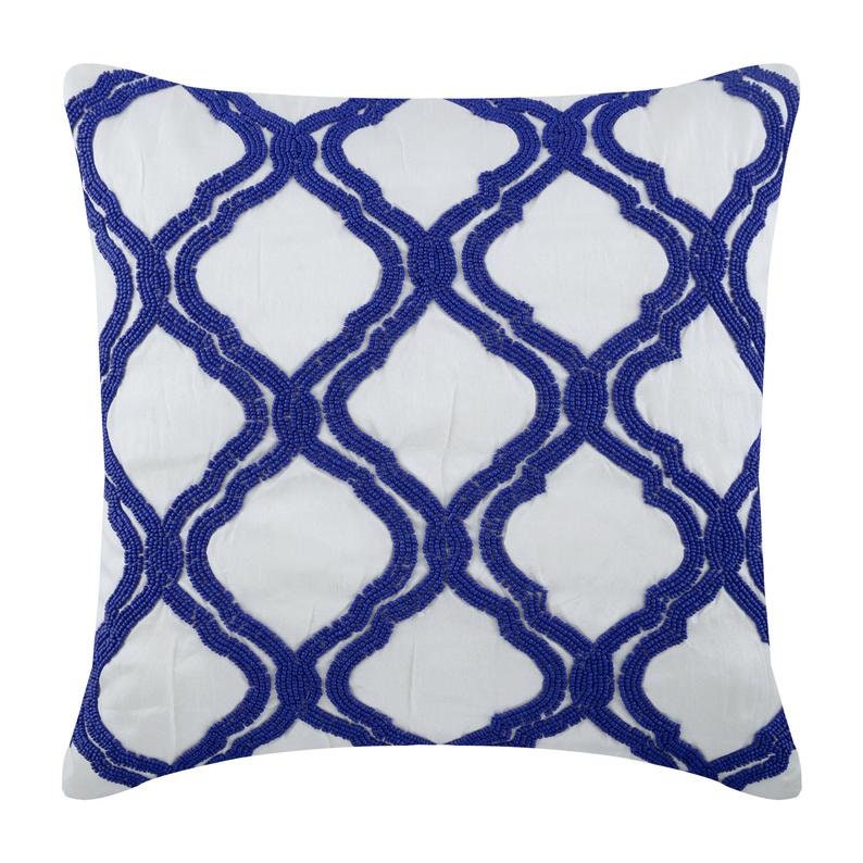 Designer Blue Euro Pillow Sham 24x24 / Etsy