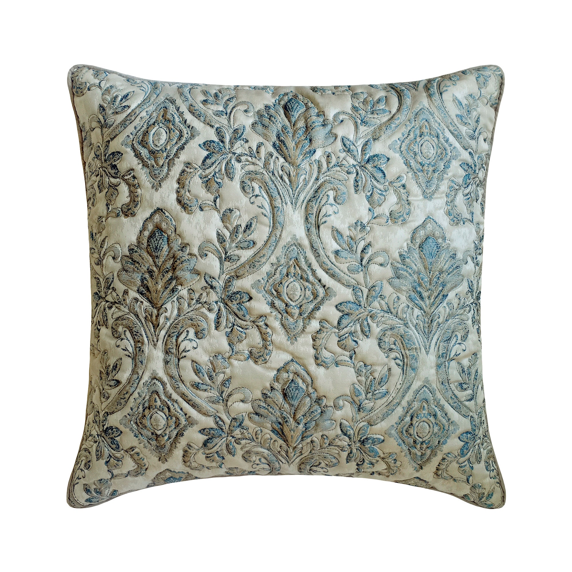 Throw Pillows Rhombic Jacquard Pillow With Insert Soft - Temu