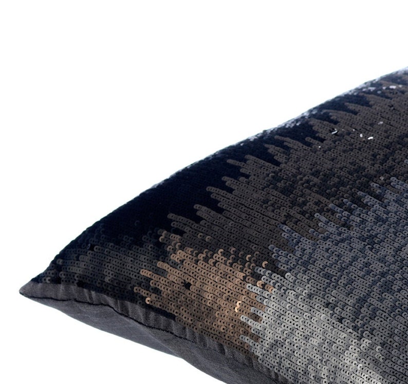 16x16 Designer Gray Couch Pillow Cover Art Silk Etsy