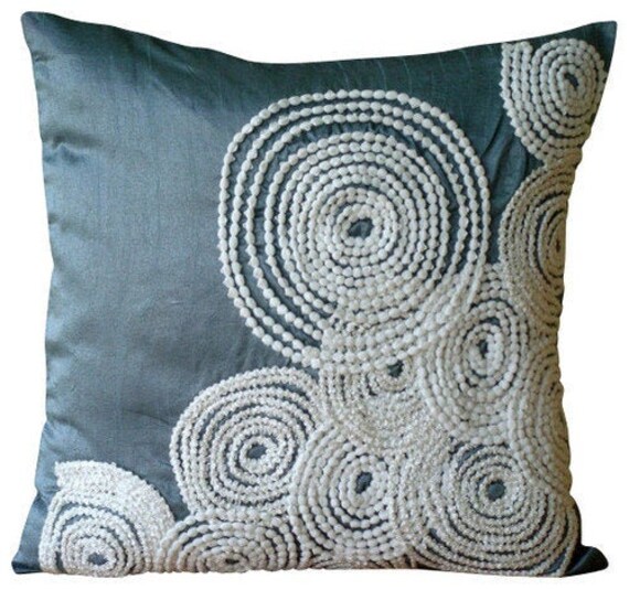 Art Silk Cushion Pillow Lace Pillow Cushion Nature Floral Snowy Blooms 26x26 Decorative Teal Blue European Pillowcase 24x24 Art Silk Cushion Pillow Lace Pillow Cushion Nature Floral Snowy Blooms 26x26 Decorative Teal Blue European Pillowcase 24x24