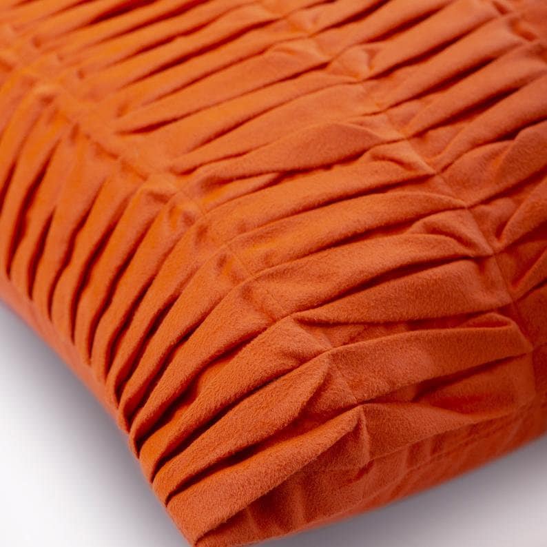 Decorative Wind Folds Striped Throw Pillow Cover Pintucks Etsy