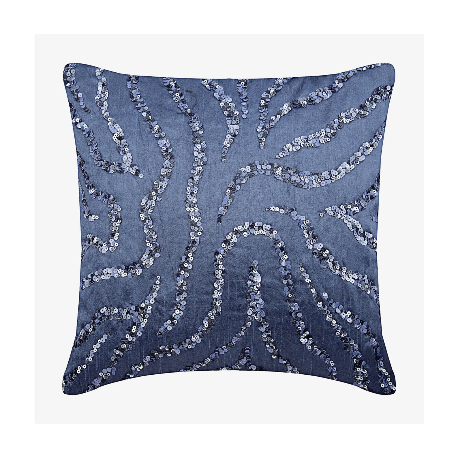 16x16 Decorative Midnight Blue Throw Pillow Etsy