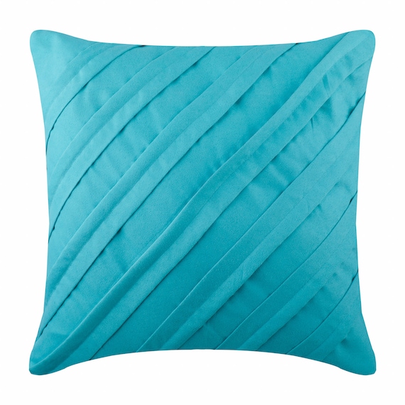 Teal european pillowcase sales