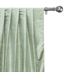 Pistachio Green Silk Dupioni Curtain Panels (Rod Pocket, Grommet, Box Pleat, Three Pinch Pleat, Tab Top and Plain Ring Top)