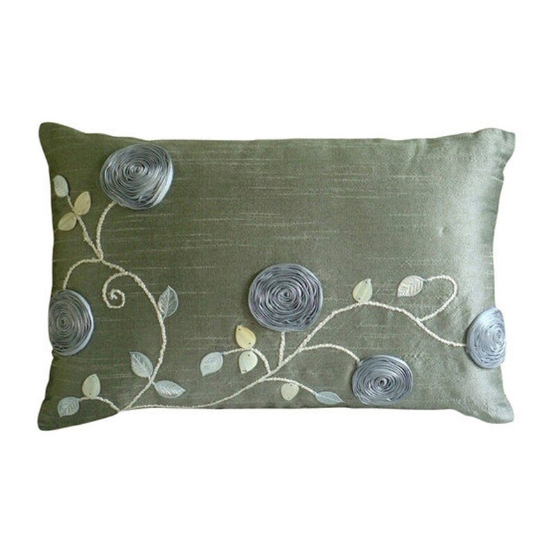 Decorative Oblong / Lumbar Rectangle Throw Pillow Covers Couch Etsy