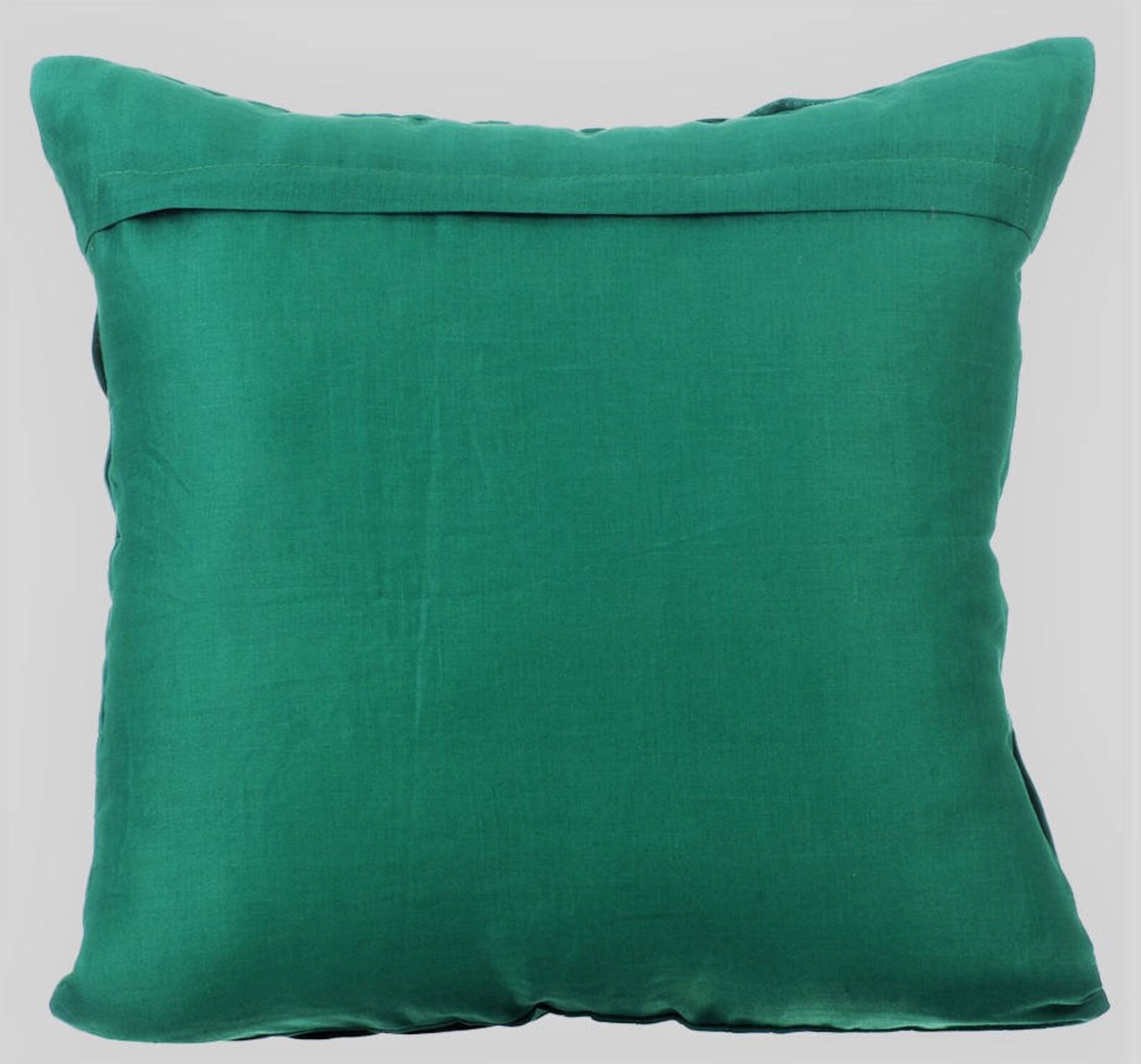 Luxury Dark Green Pillow Cover 16x16 Cotton Linen Etsy