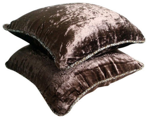 custom shimmer pillow