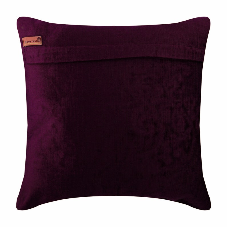 Buy Decorative Purple Throw Pillow Case 16x16 Velvet Online in India Etsy