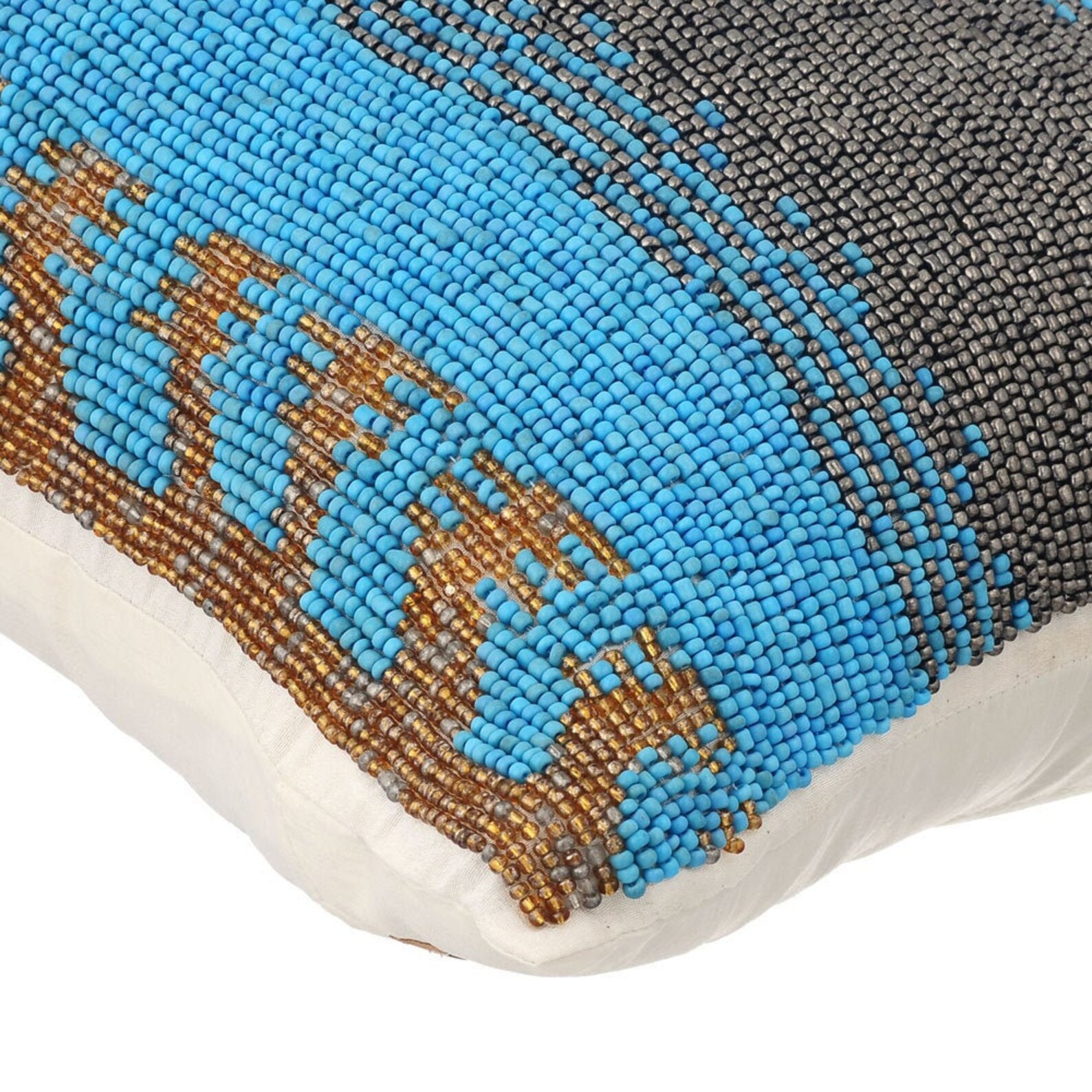 16x16 Designer Aqua Blue Pillow Case Cover Art Etsy