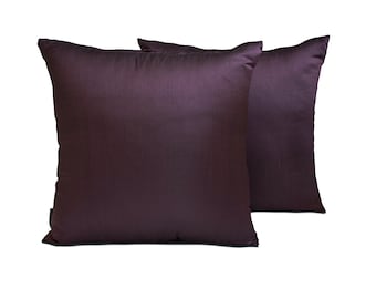 Dark purple pillows sales