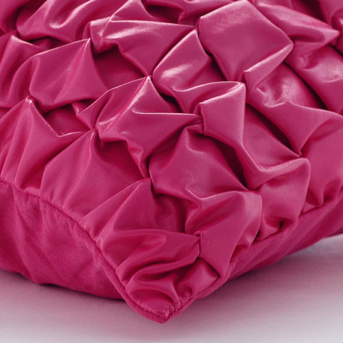 Decorative Hot Pink Bed Throw 24x24 / Etsy