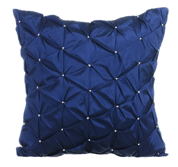 Navy blue pillow covers 24x24 hotsell