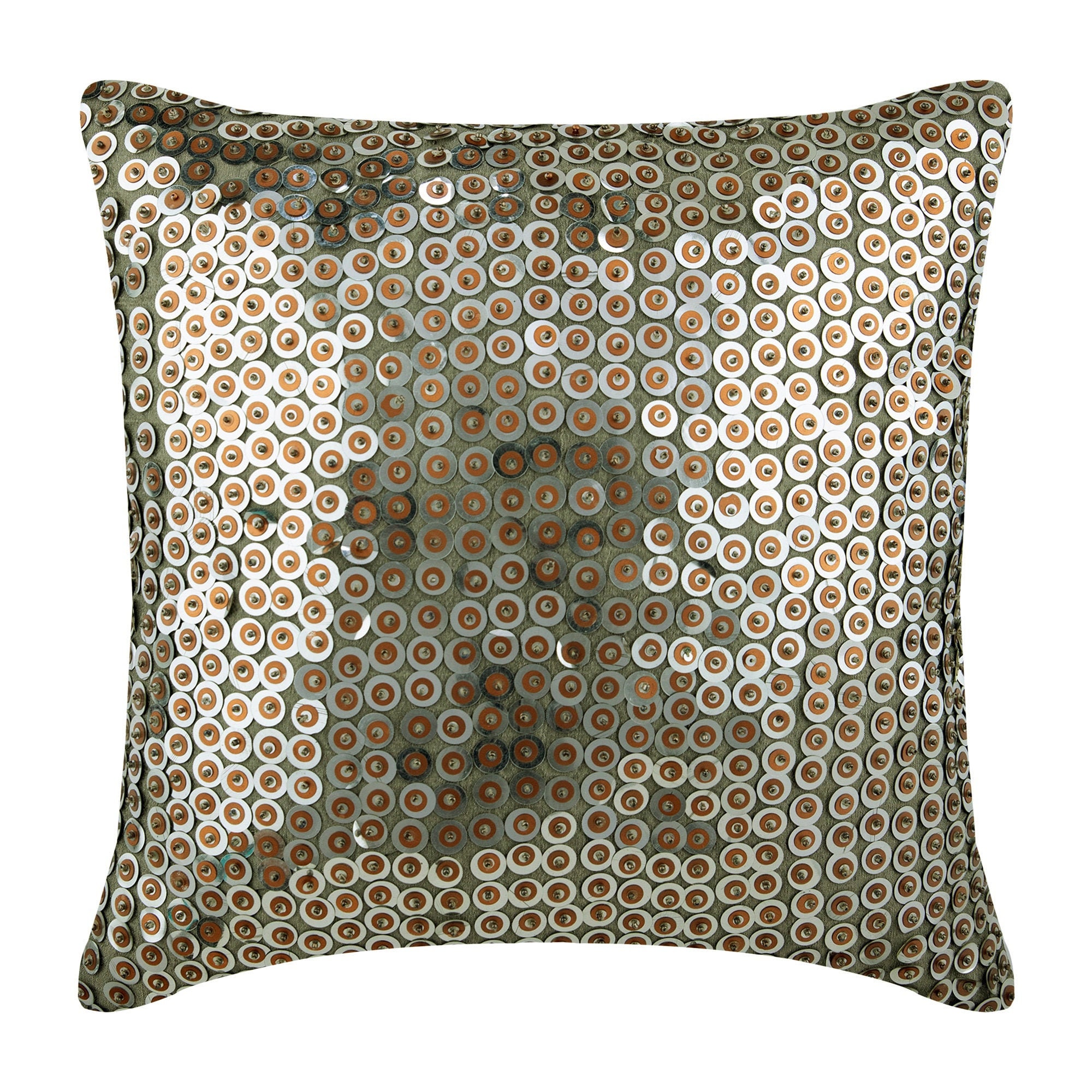 silver throw pillow covers