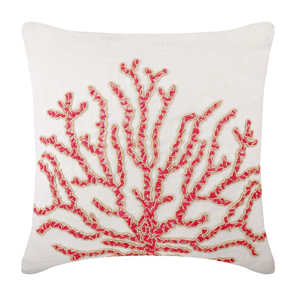 Coral Pillow Case Etsy