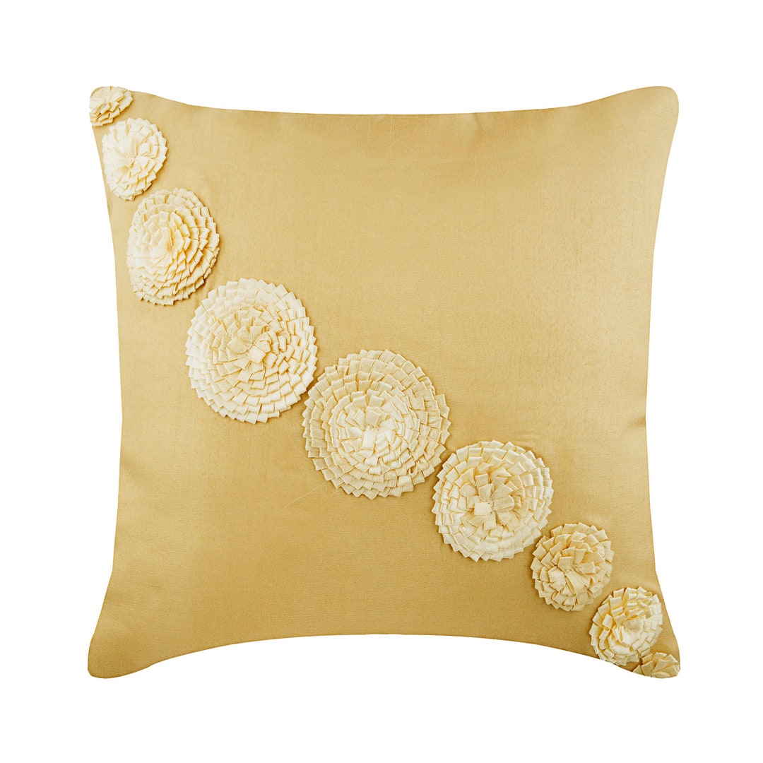 Decorative Sofa Pillow 16x16 Art Silk Throw Etsy